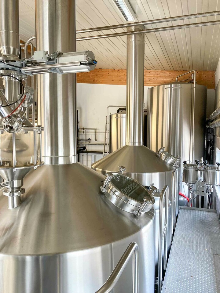 Insights into the brewhouse of the Ottenbräu brewery